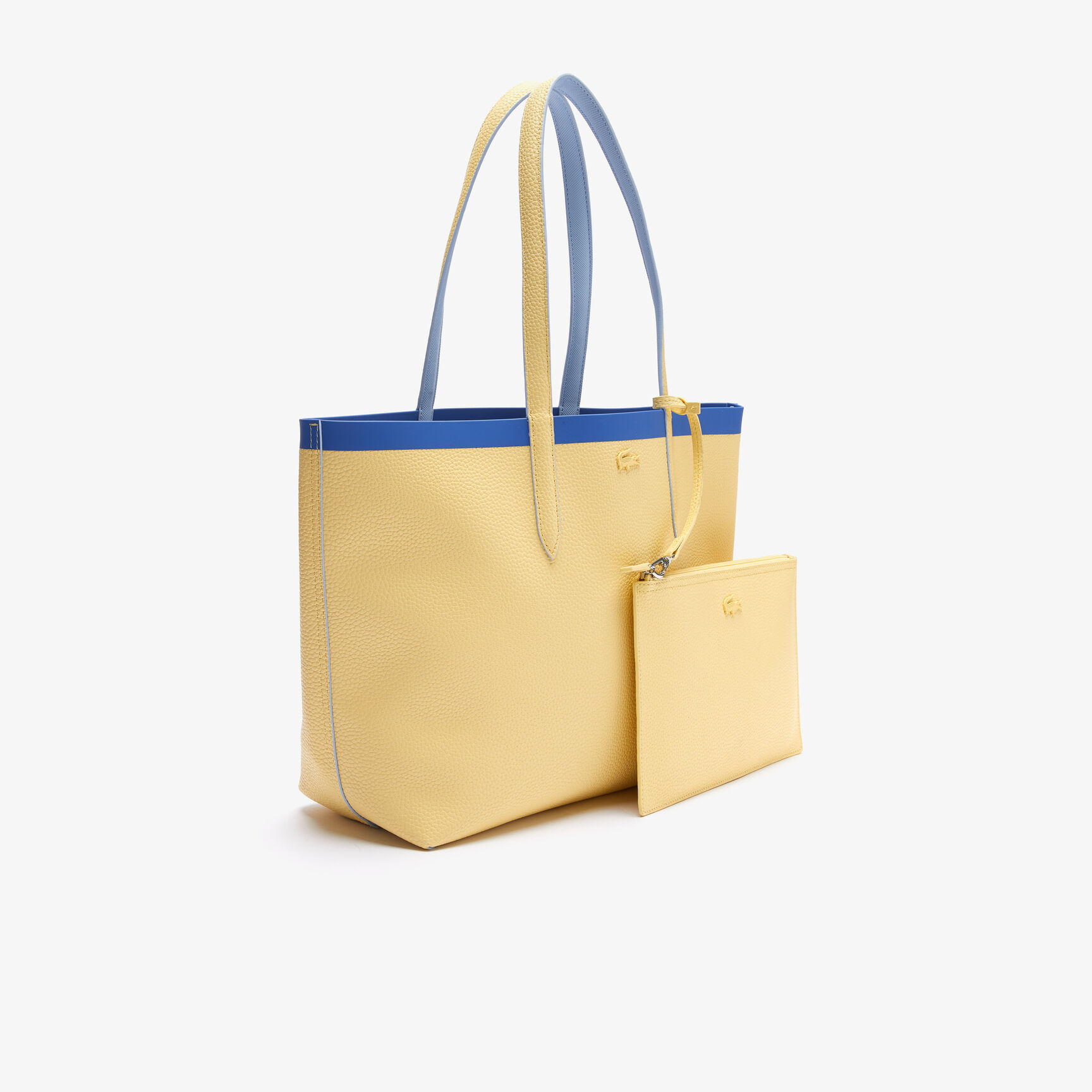 Women's Anna Reversible Contrast Band Coated Canvas Tote Bag