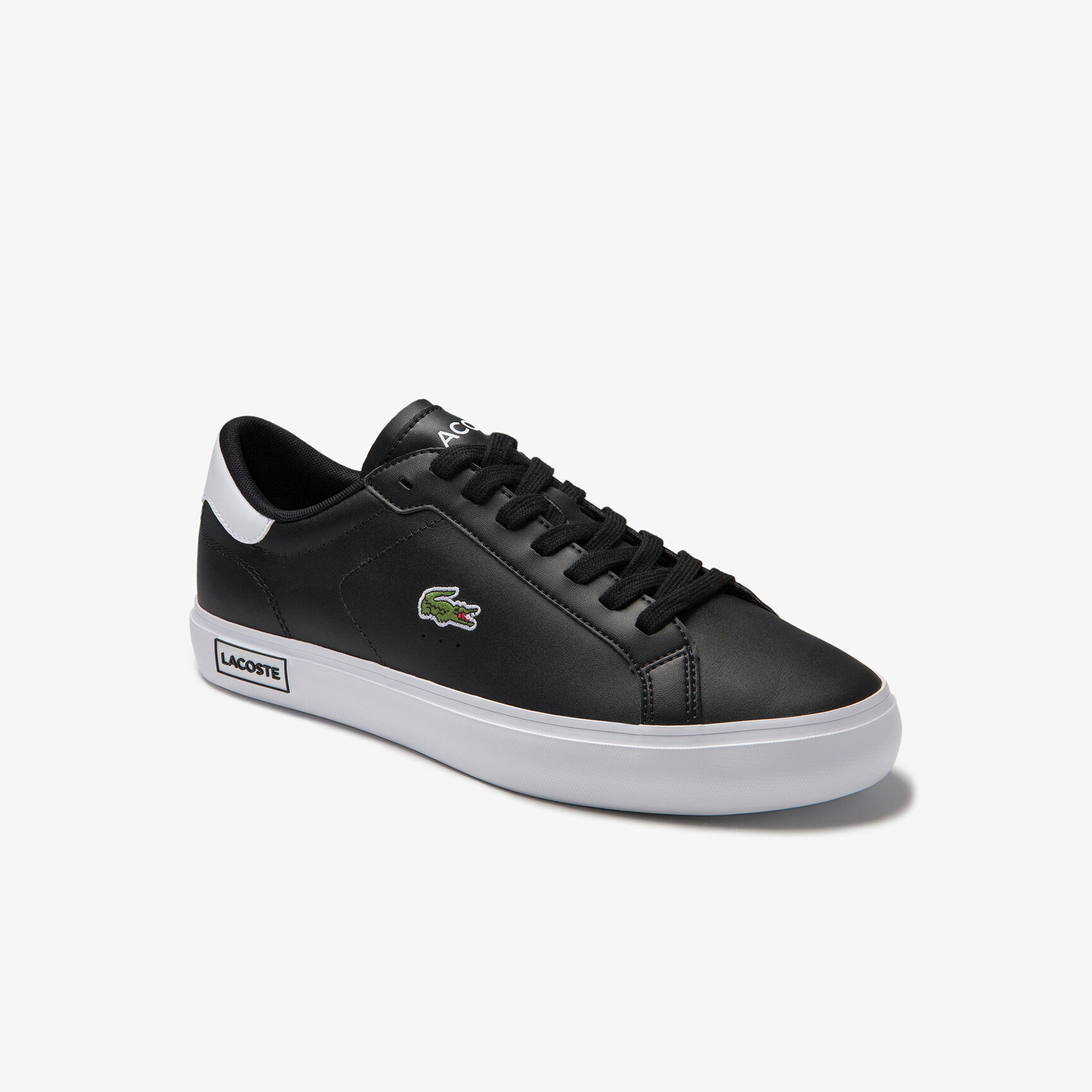Men's Powercourt Leather and Synthetic Sneakers