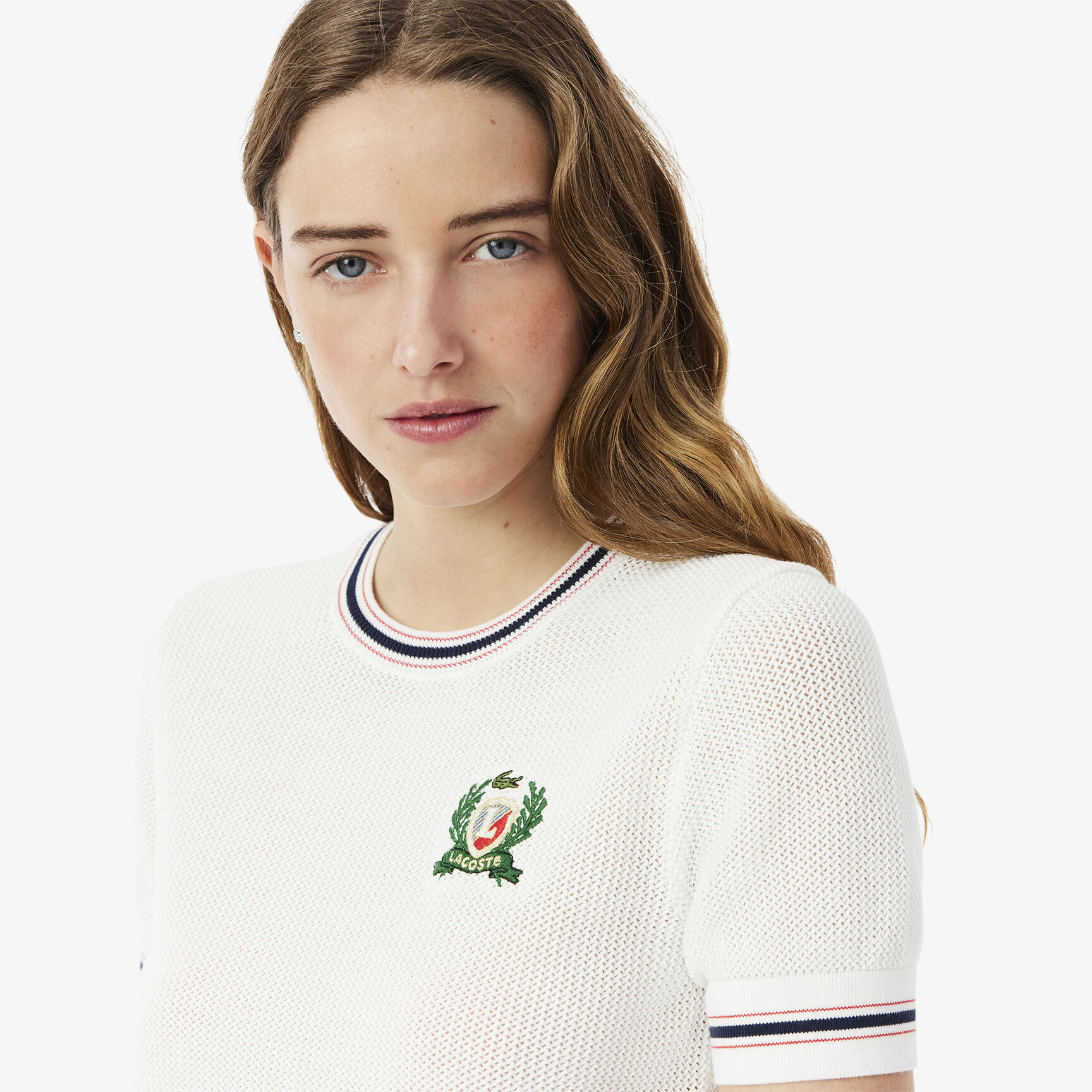 سترة درع مطرزة صناعة فرنسية French Made Embroidered Shield Sweater - AF9561-00-70V