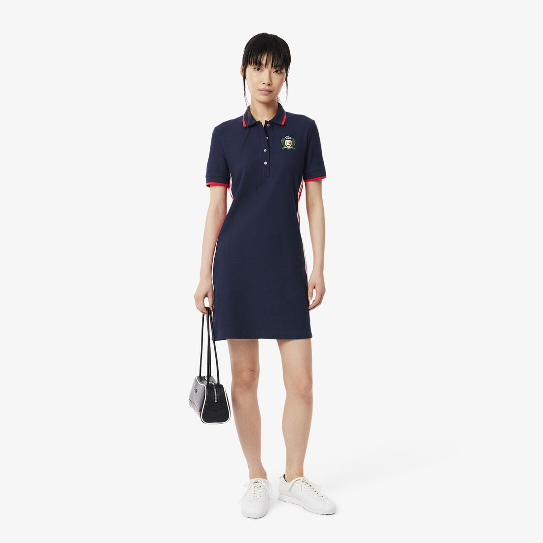 French Made Slim Fit Polo Dress - EF9566-00-166