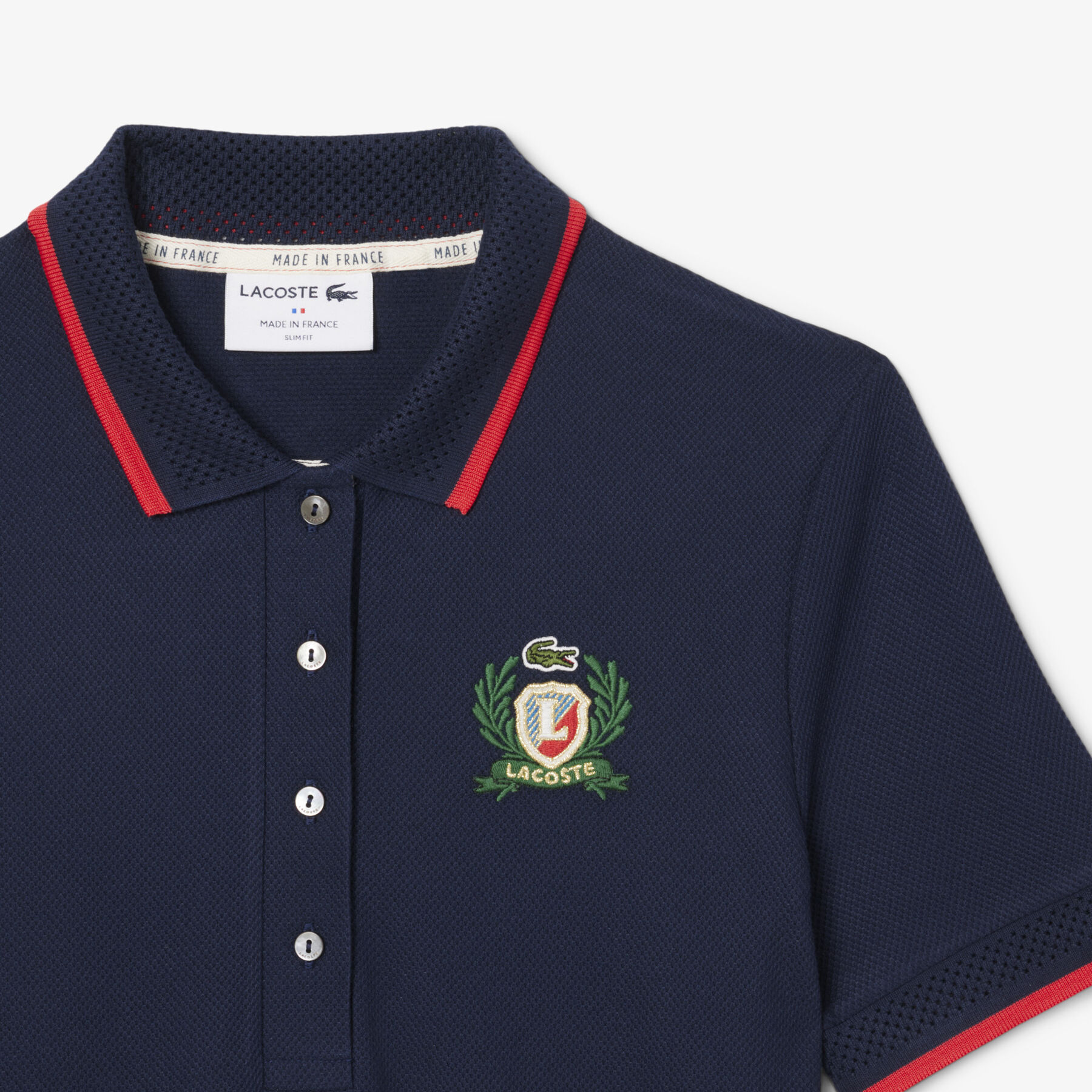 French Made Slim Fit Polo Dress - EF9566-00-166