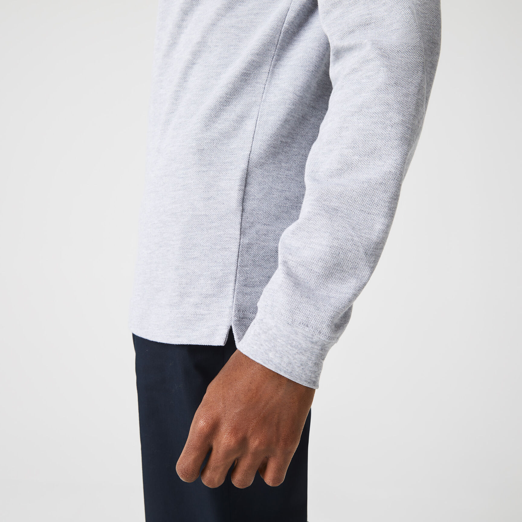 Slim Fit L.12.12 Long Sleeved Polo Shirt Slim Fit L.12.12 Long Sleeved Polo Shirt - PH4013-00-CCA