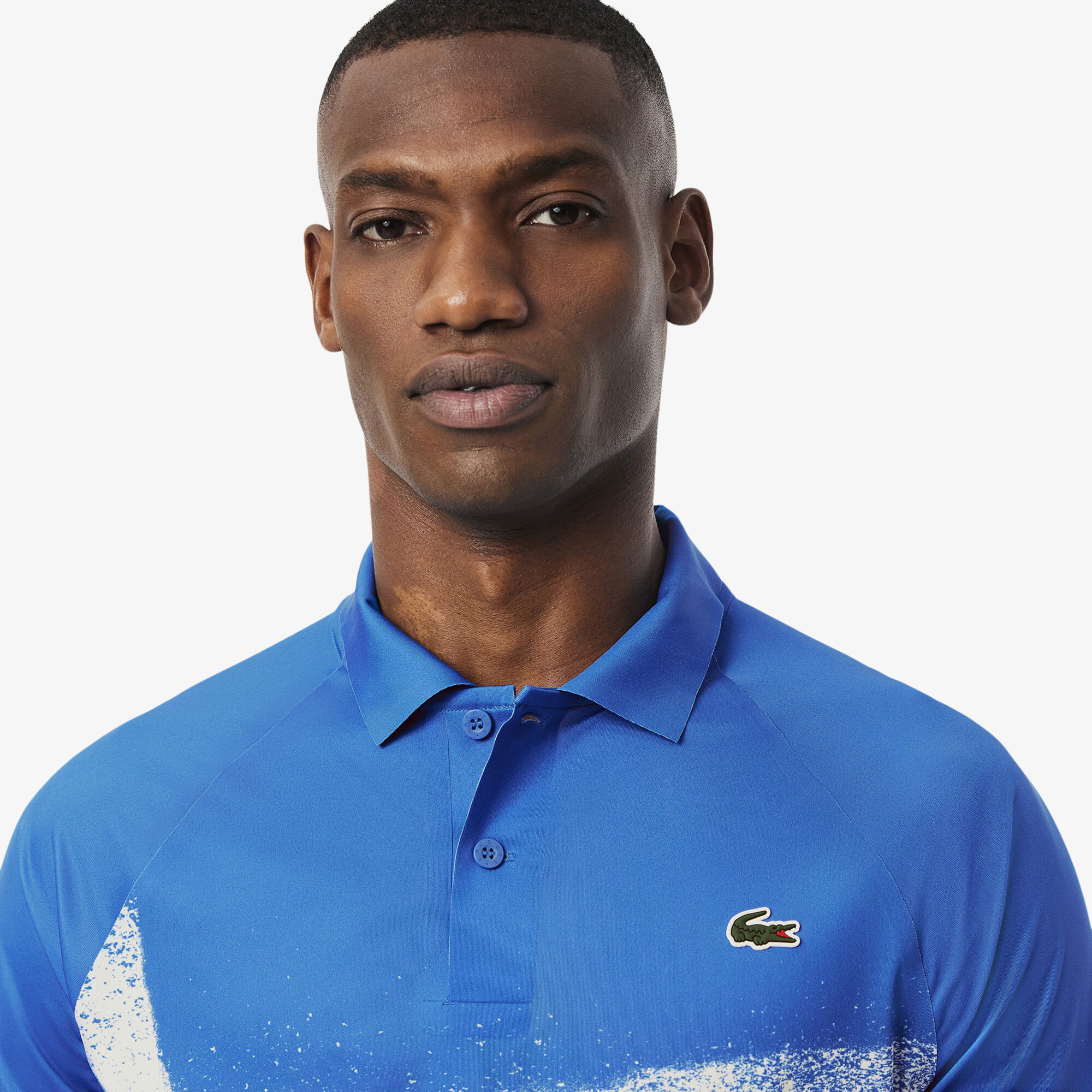 Lacoste Tennis x Novak Djokovic On Court Polo Shirt, Blue