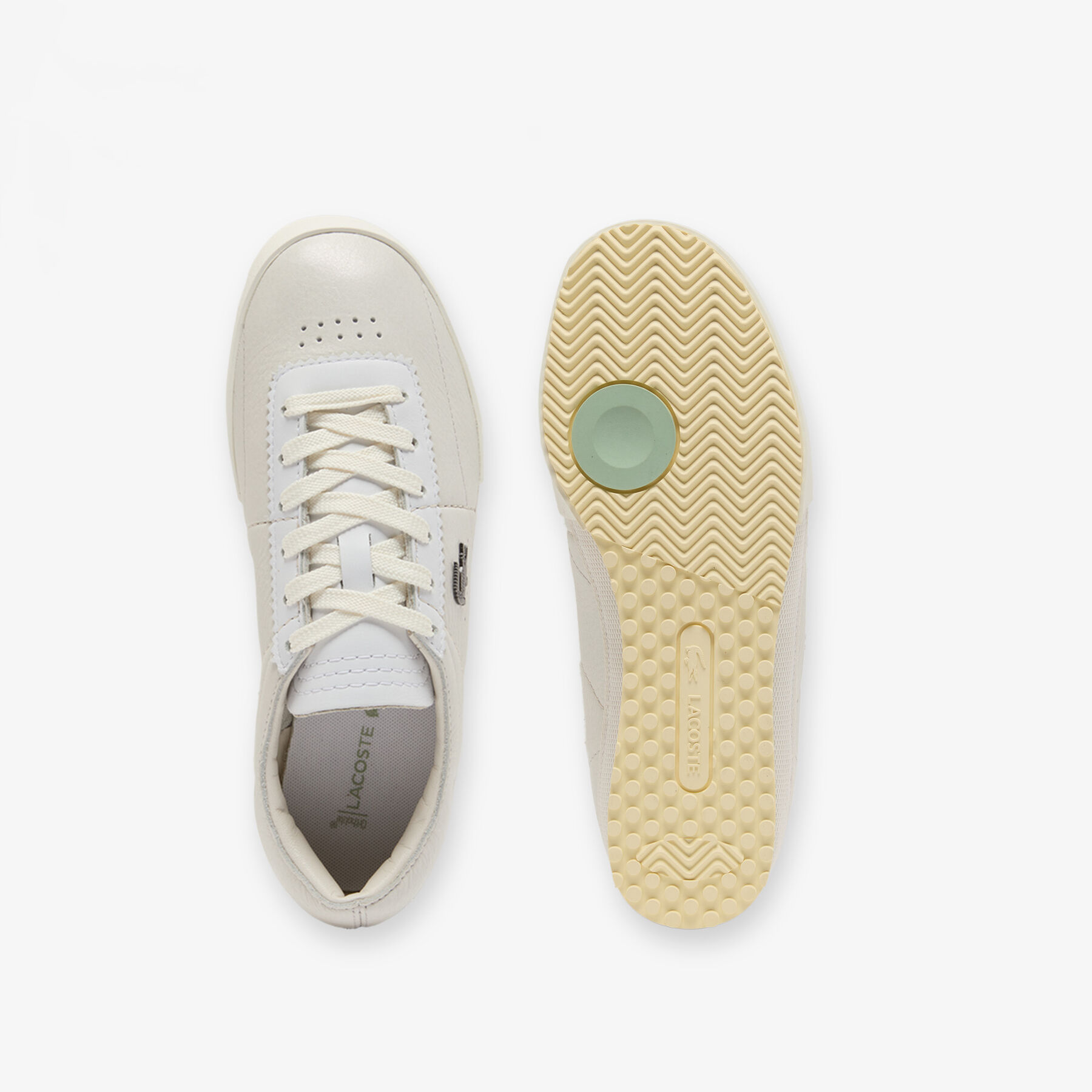 Women's Aura Leather Sneakers lacoste women s aura leather sneakers