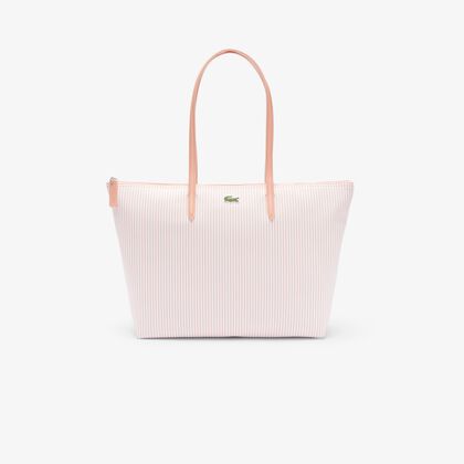 Large Striped L.12.12 Concept Tote