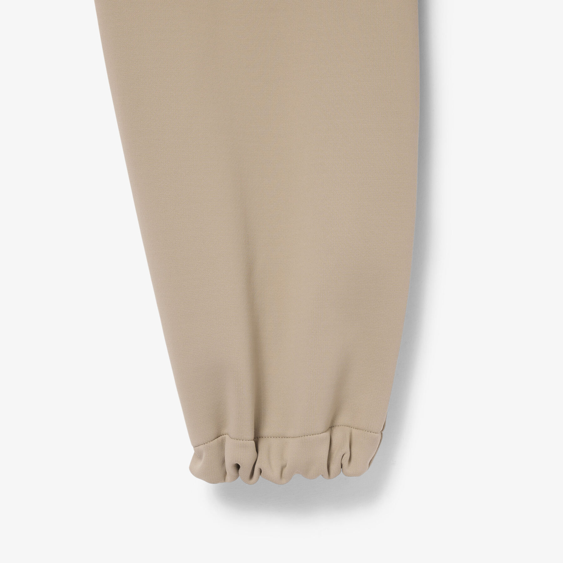 lacoste runway loose fit satin joggers