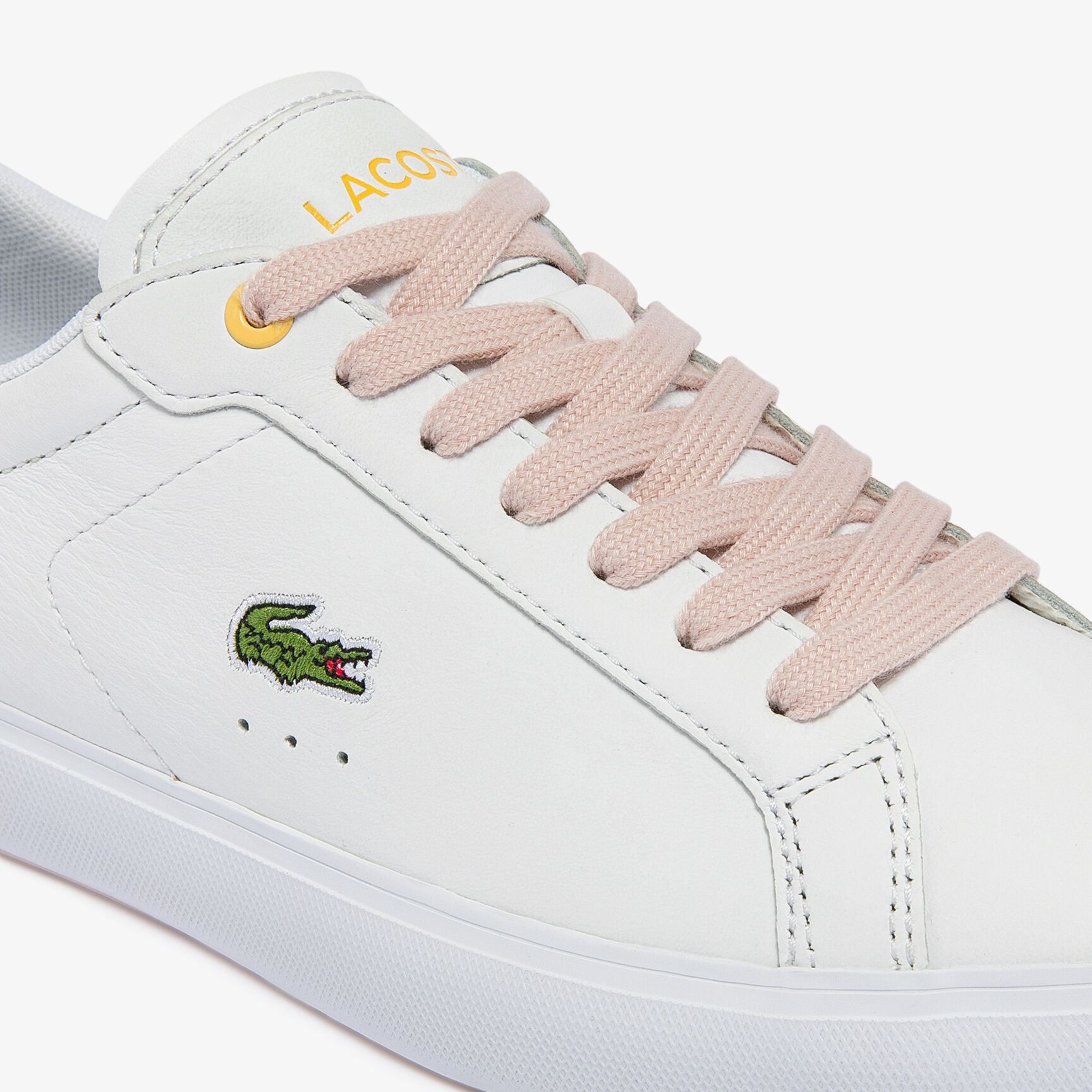 Women's Powercourt Leather Accent Trainers