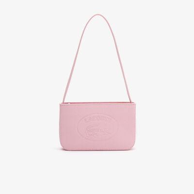حقيبة بتصميم مستطيل جلد بارز الملمس مجموعة Croco Crew للنساء