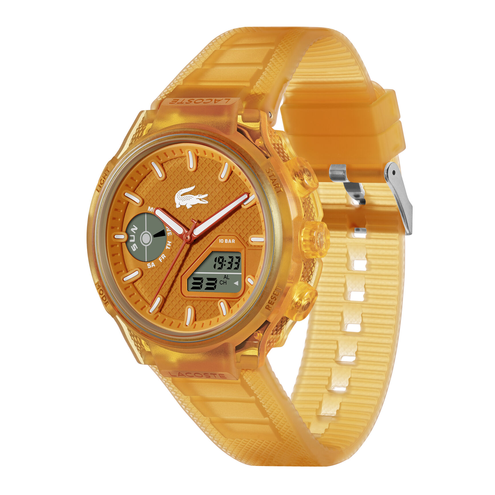 L33 Silicone Strap Watch - 2011431-ORANGE