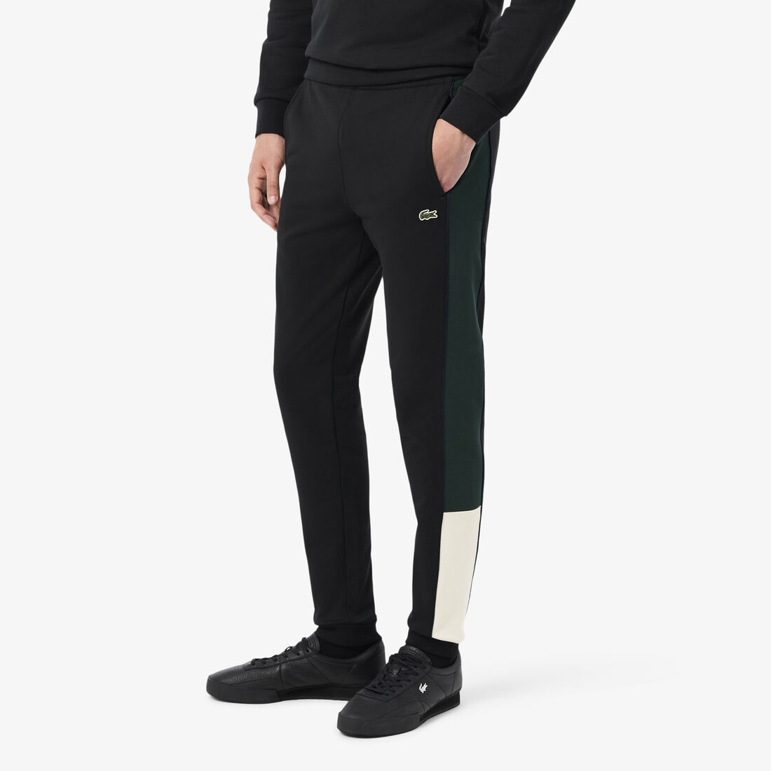 بنطال رياضي من الصوف بقصة ساق مدببة Tapered Leg Fleece Sweatpants - XH5923-00-6XH