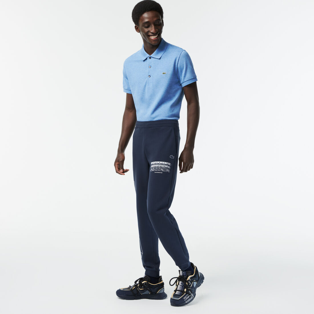 Men's Lacoste Slim Fit Double-Sided Track Pants