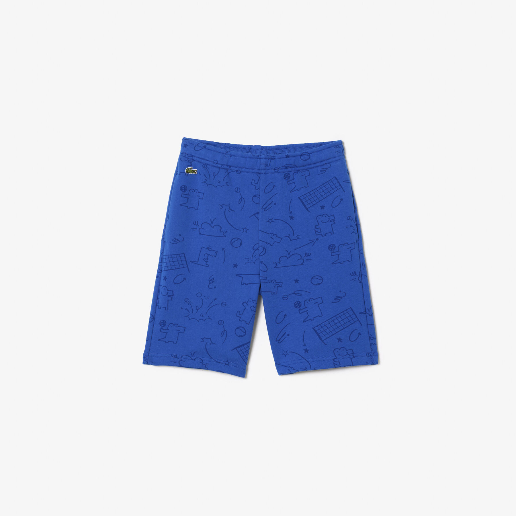 Croc Motif Fleece Shorts - GJ7666-00-IXW