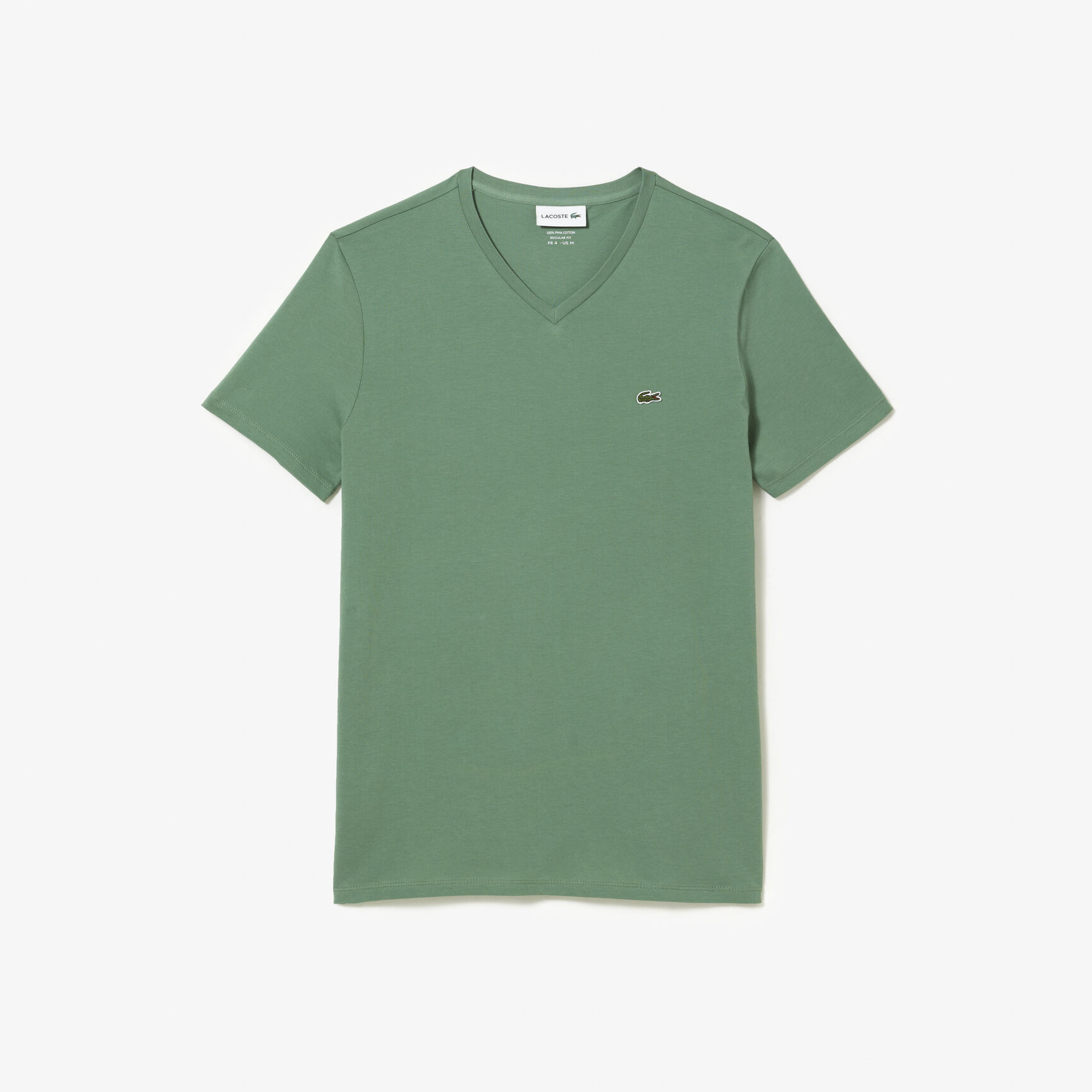 Lightweight Cotton Pima V Neck T-shirt Lightweight Cotton Pima V Neck T-shirt