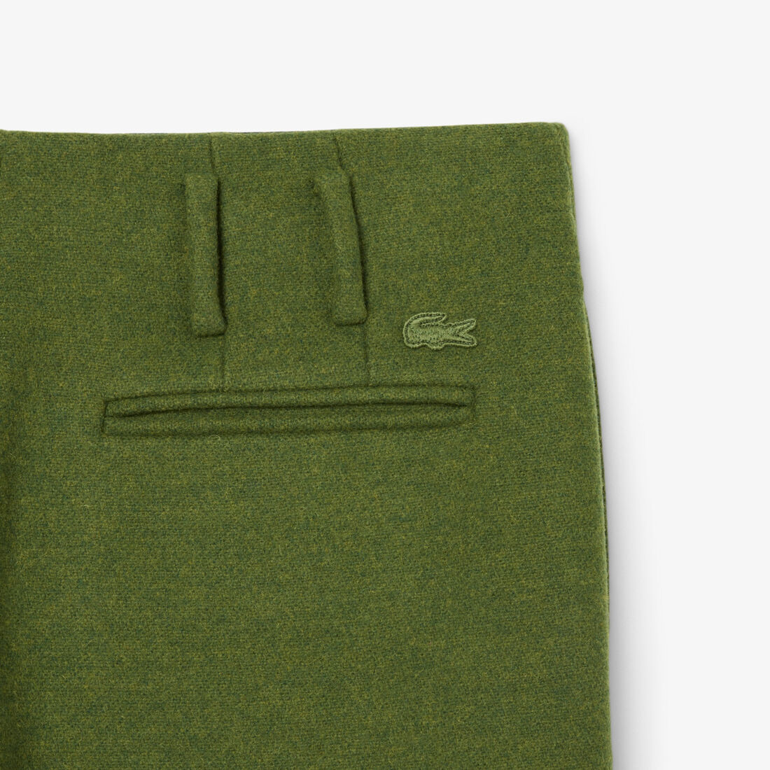 Runway Straight Fit Slub Wool Tailored Pants Runway Straight Fit Slub Wool Tailored Pants - HF3668-00-56I