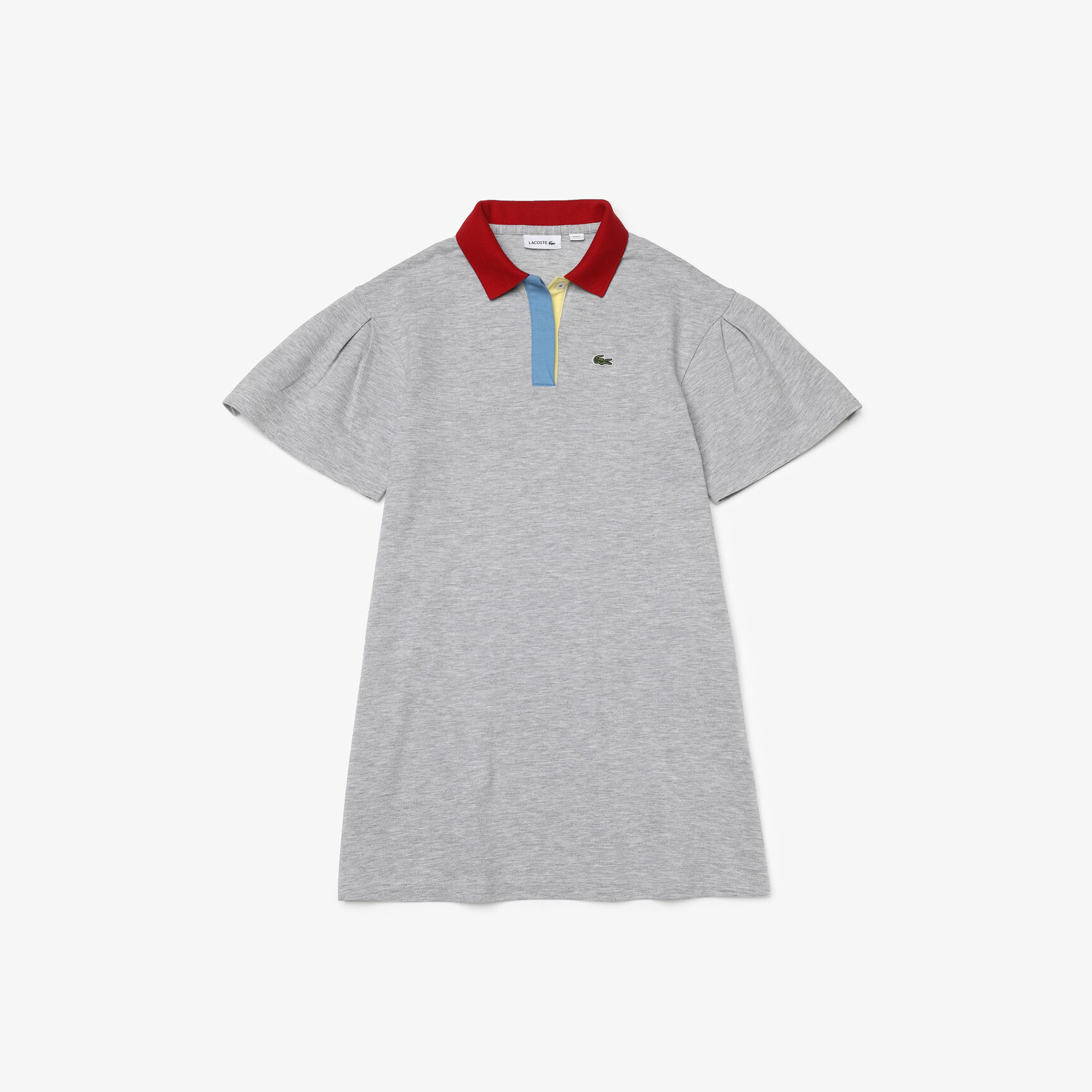 Girls&rsquo; Flounced Sleeve Cotton Polo Dress