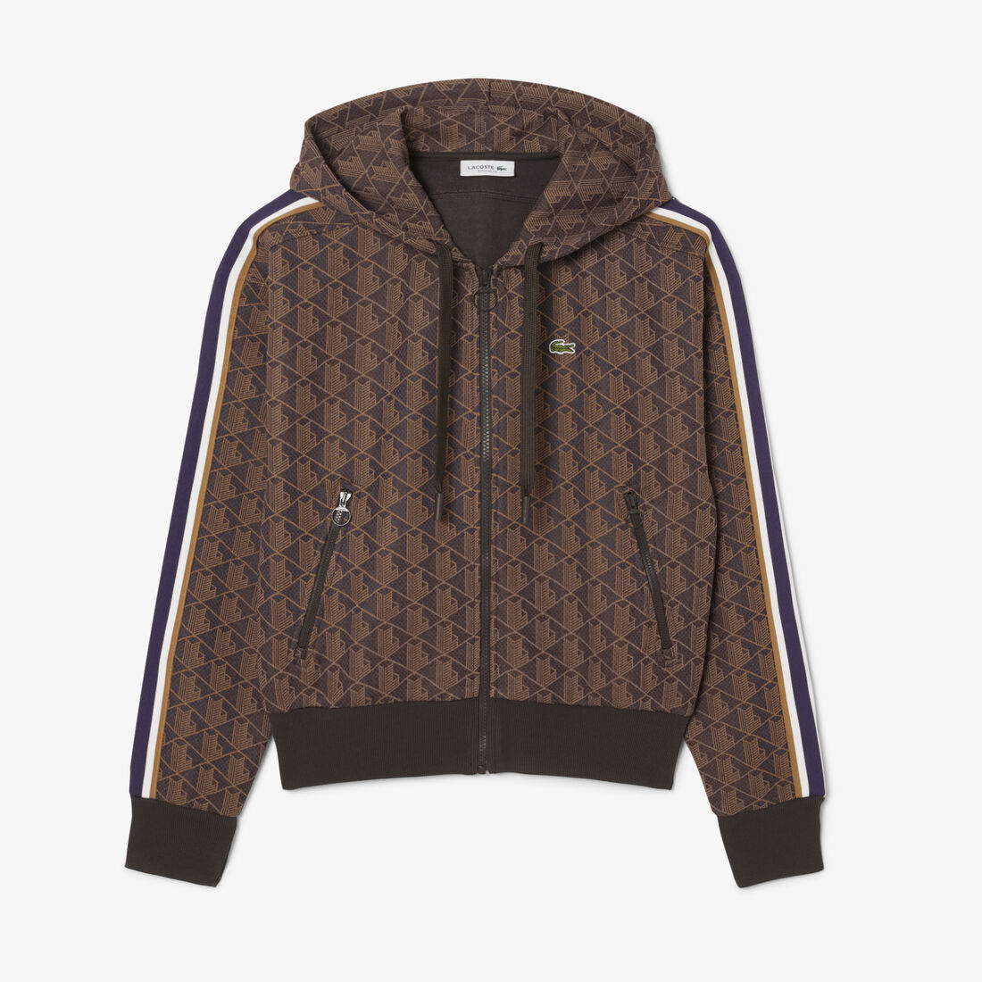 Jacquard Monogram Hoodie - SF7606-00-9I4