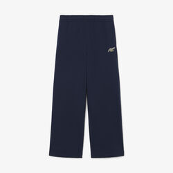 lacoste flared fleece sweatpants