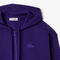 lacoste zipped cotton jogger sweatshirt