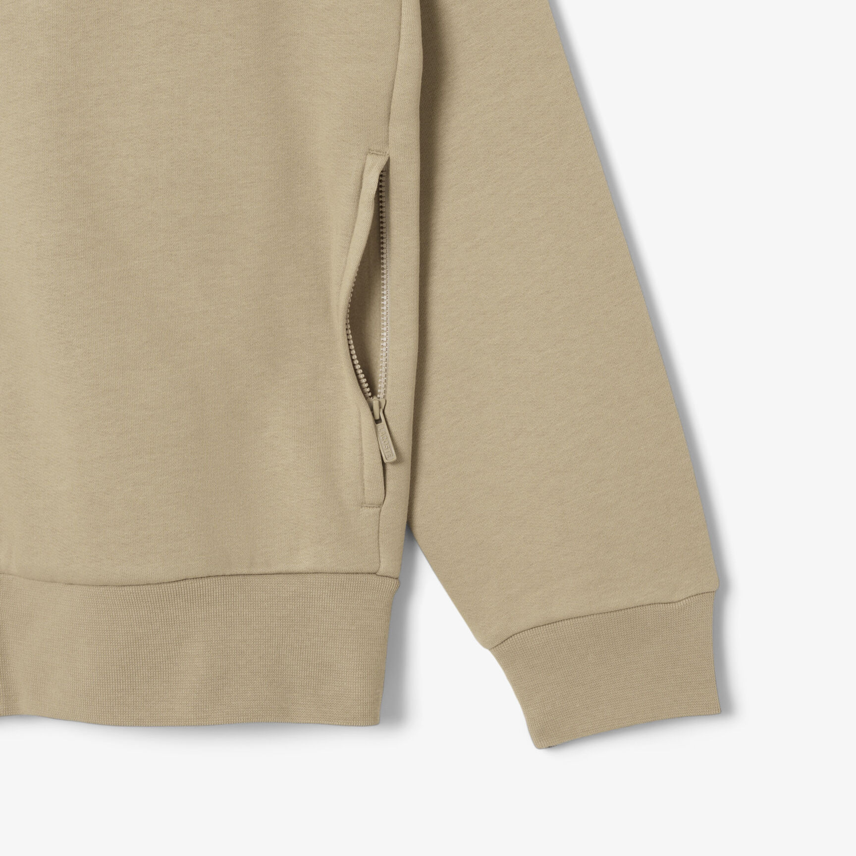 Zip-Up High Neck Fleece Sweatshirt Zip-Up High Neck Fleece Sweatshirt - SH9622-00-02S