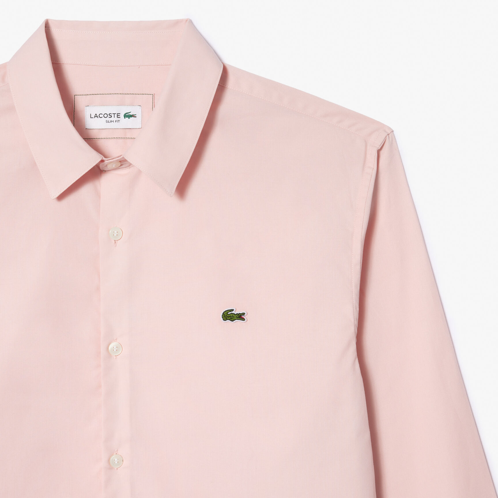 Slim Fit Stretch Cotton Poplin Shirt - CH5620-00-ADY