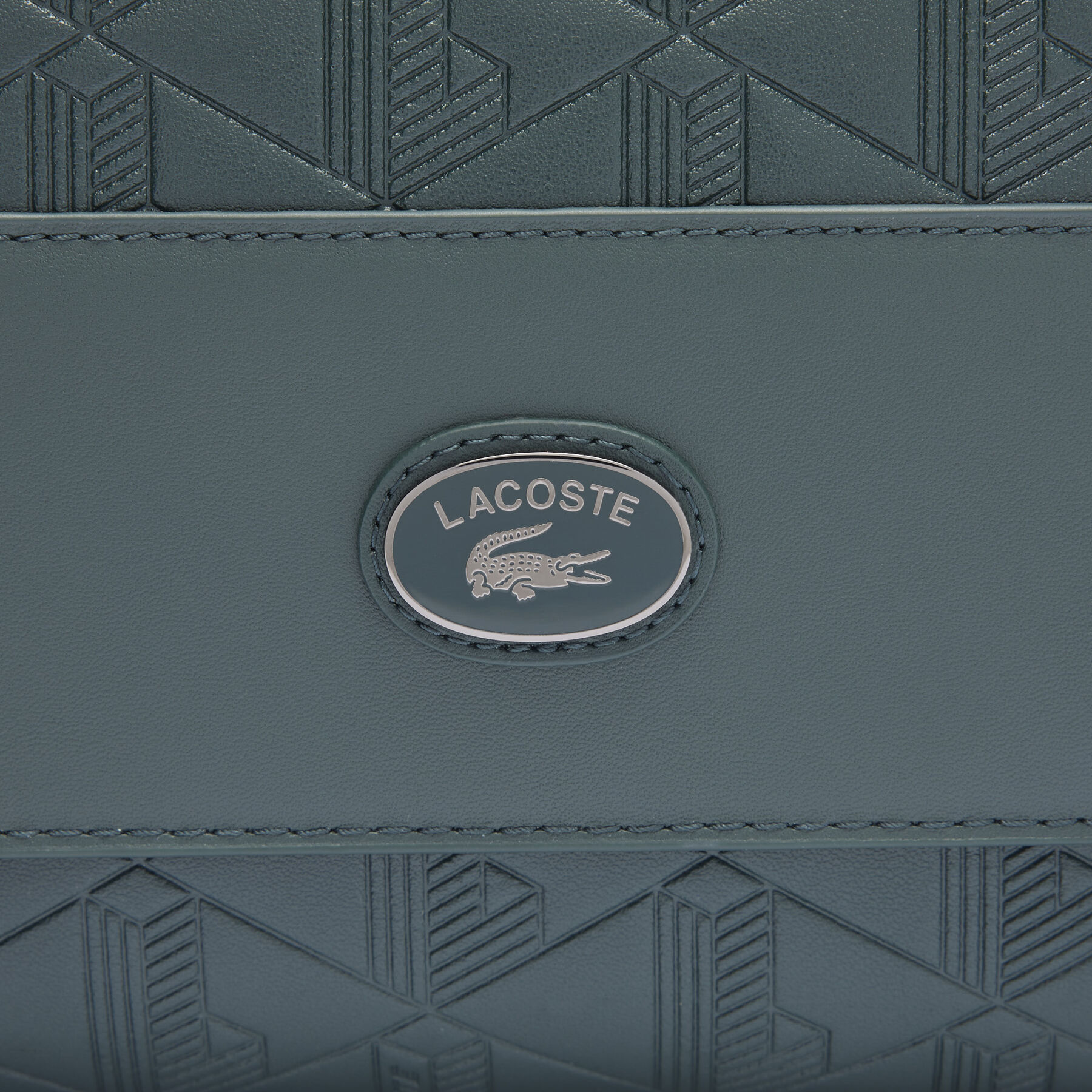 Nomogramme Leather Flap Close Satchel lacoste nomogramme leather flap close satchel