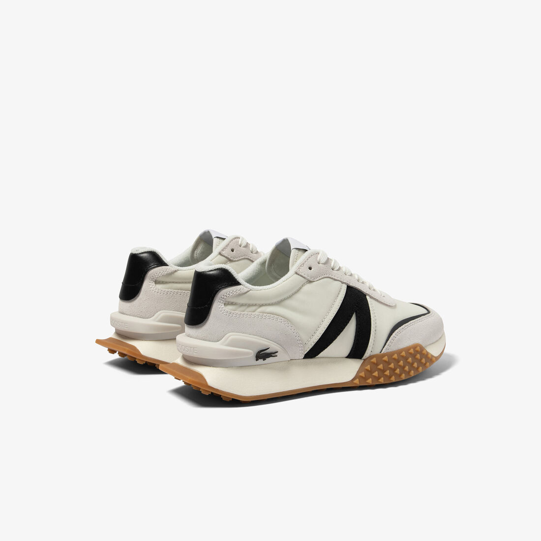 Women's Lacoste L-Spin Deluxe Leather Trainers - 45SFA0017-147