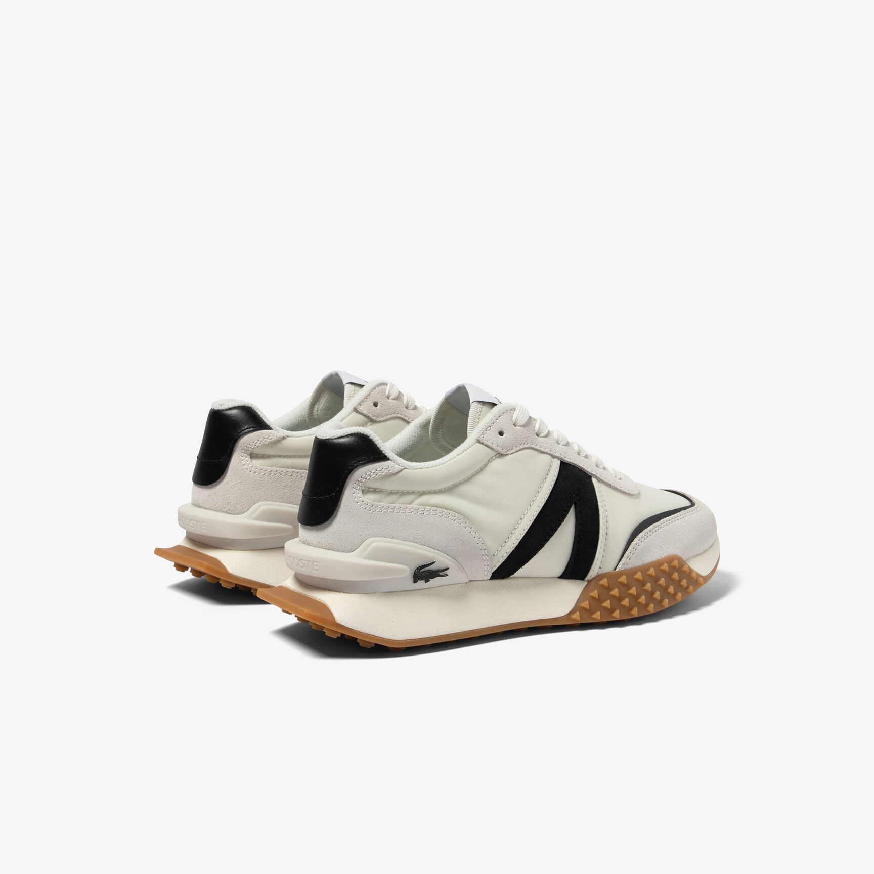 Women's Lacoste L-Spin Deluxe Leather Trainers - 45SFA0017-147