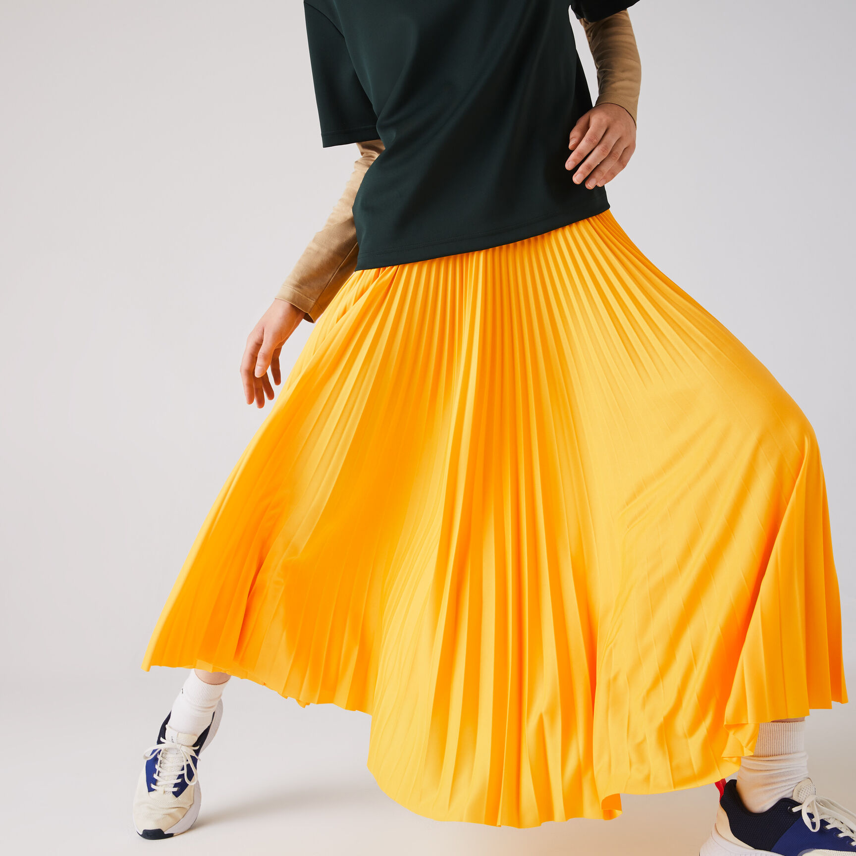 Women's Branded Elasticised Pleated Skirt Women's Branded Elasticised Pleated Skirt