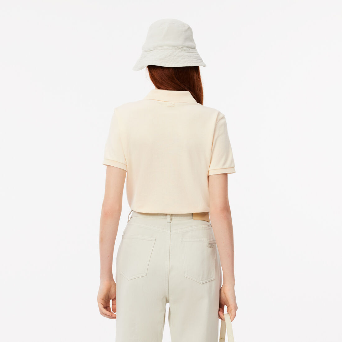 قميص بولو بتأثير مغسول Wash Effect Pique Polo Shirt - PF4123-00-XFJ