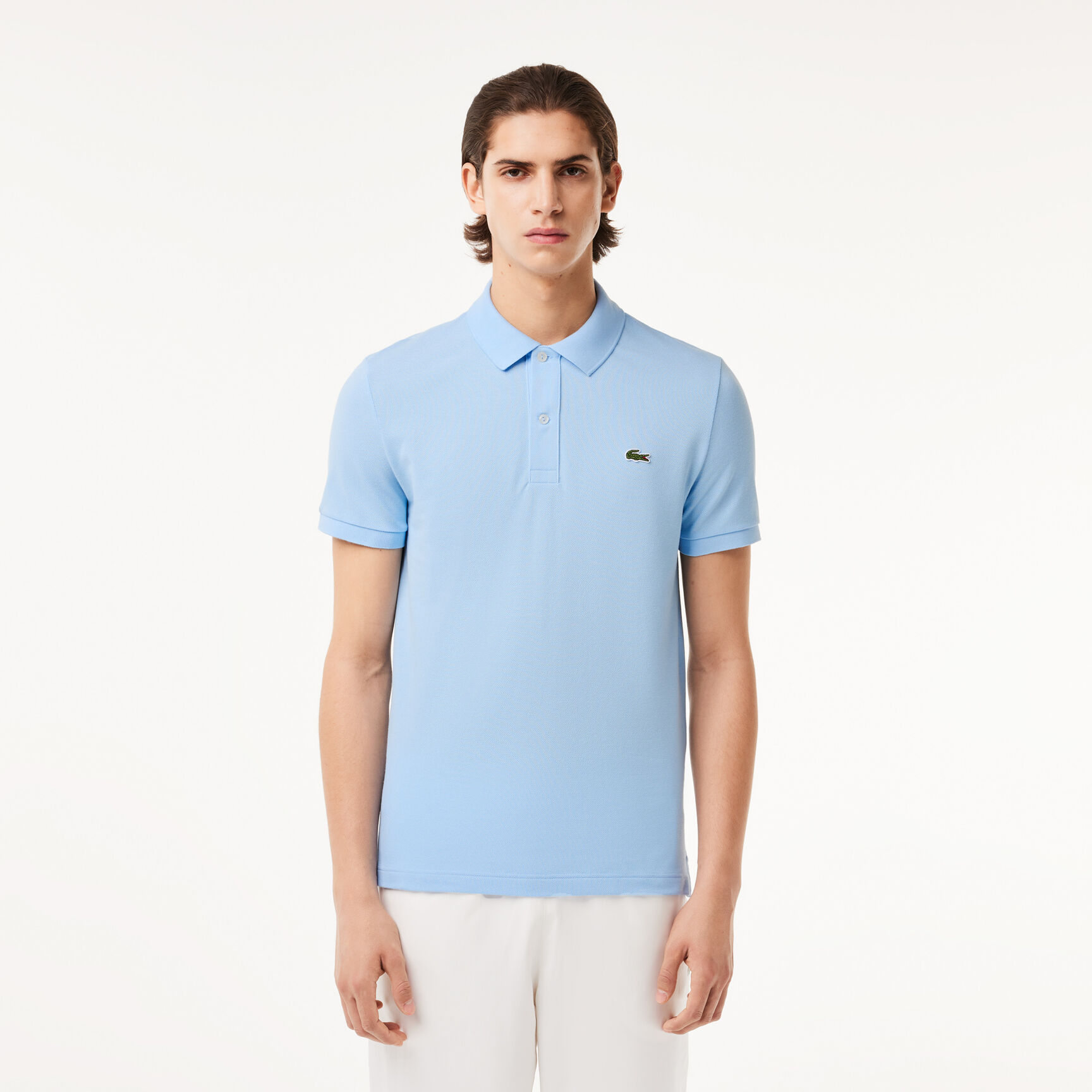 Buy Original L.12.12 | UAE Polo Lacoste Slim Shirt Fit Pique Cotton Petit