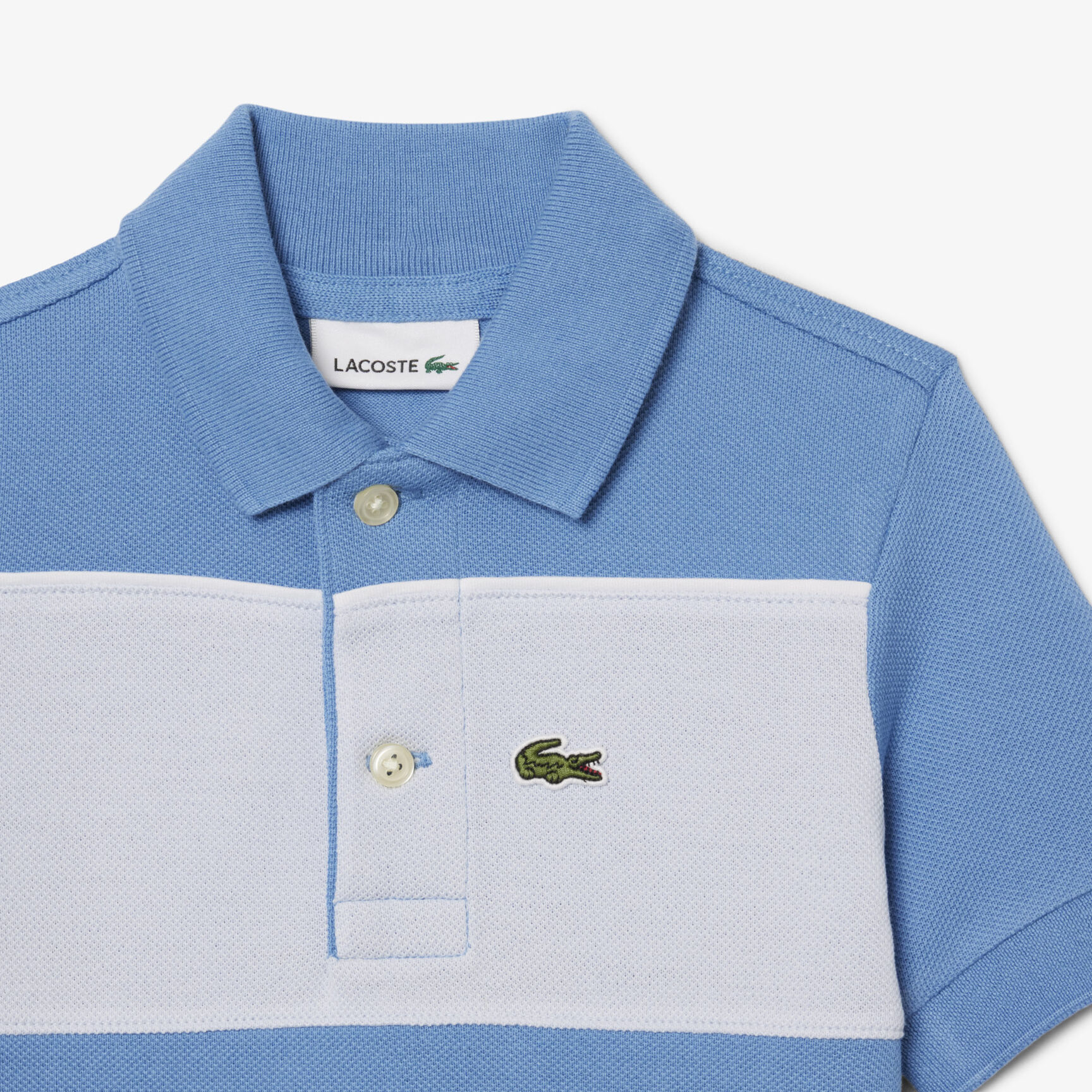 Colorblock Petit Pique Polo Shirt - PJ6641-00-776