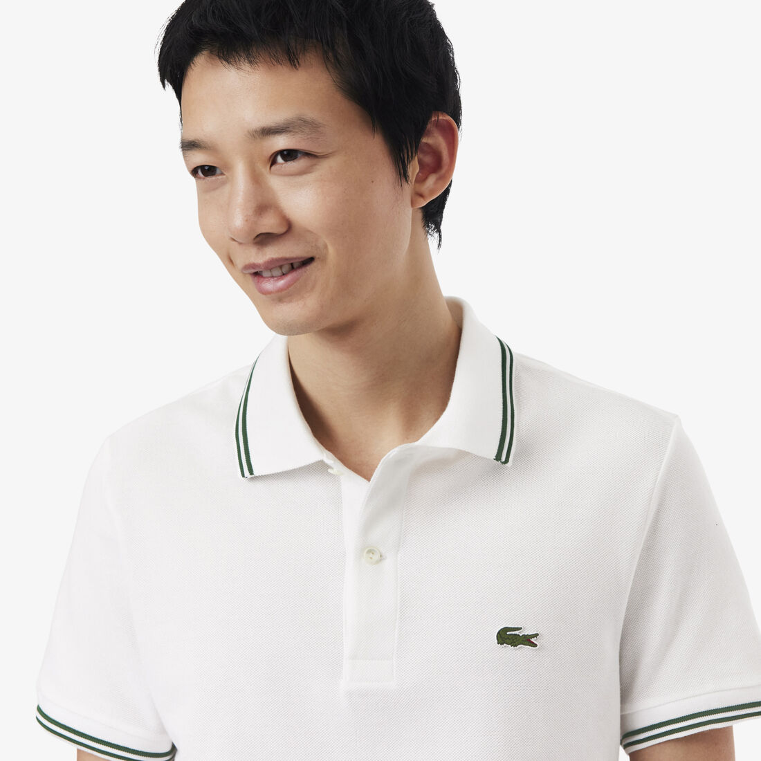 Regular Fit Trim Accent L.12.12 Polo Shirt Regular Fit Trim Accent L.12.12 Polo Shirt - PH9875-00-001